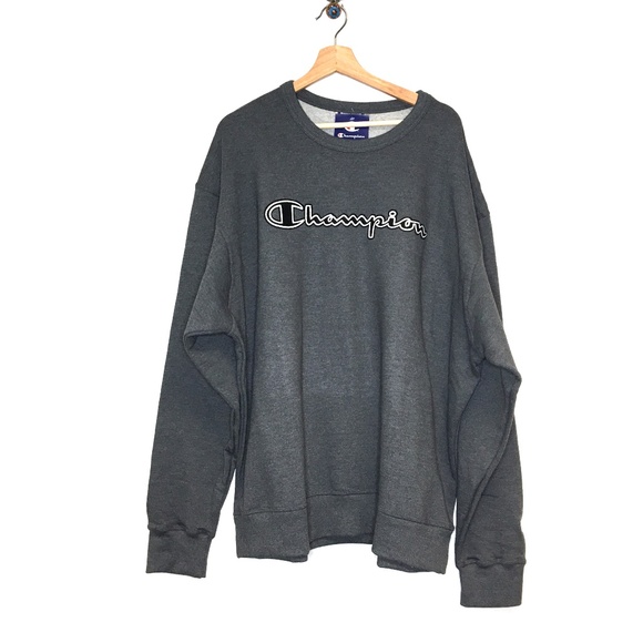 champion large logo sweatshirt